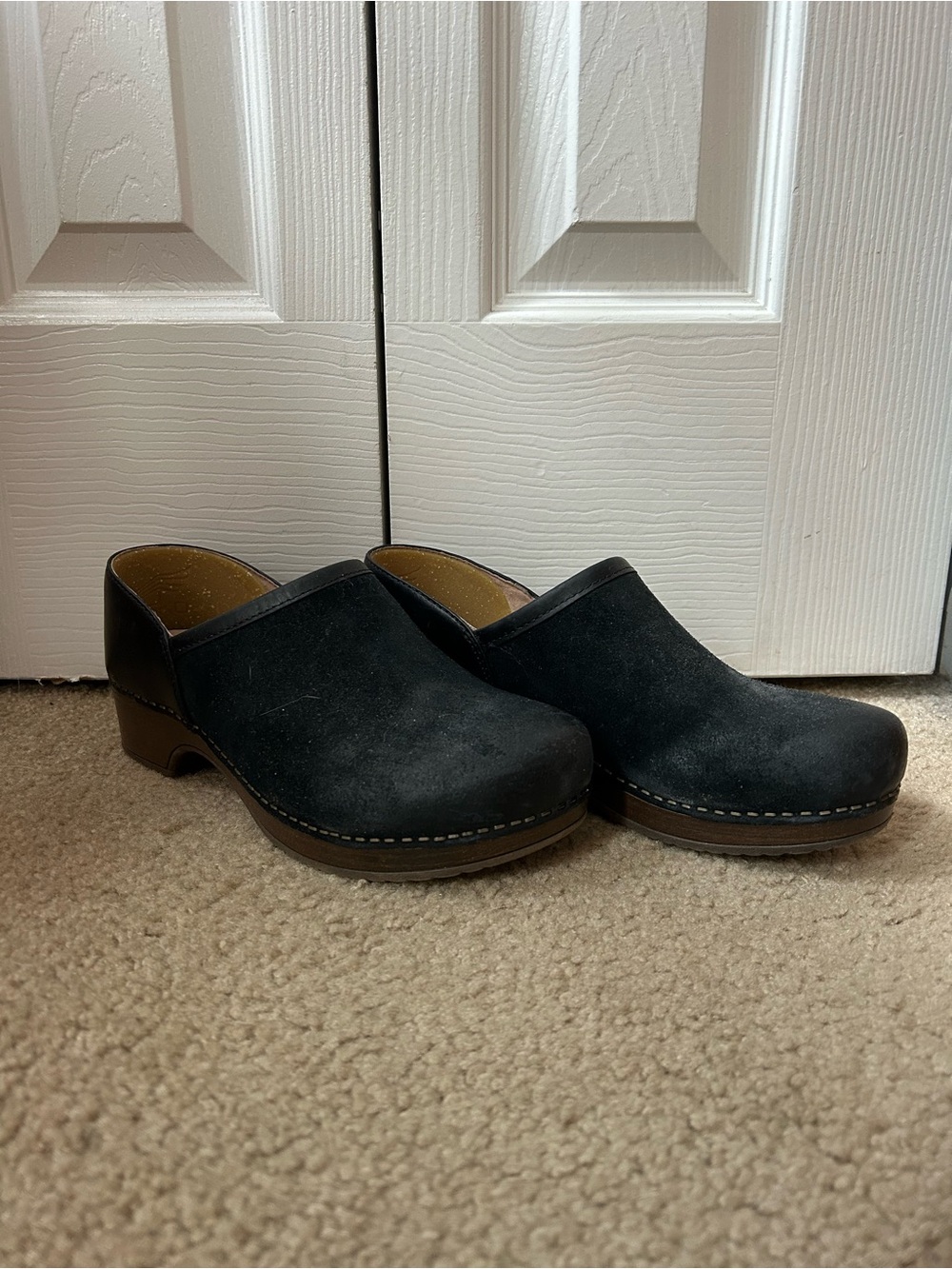 Dansko Suede Classic Clogs